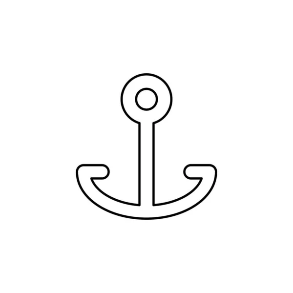 Anker Symbol Vektor Illustration — Stockvektor