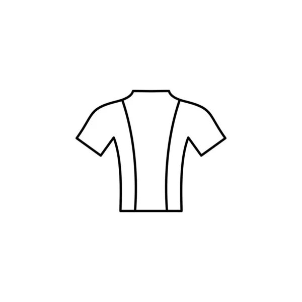 Camisa Icono Vector Ilustración — Vector de stock