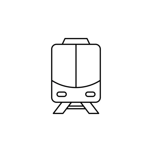 Ilustrace Vektoru Ikon Vlaku — Stockový vektor
