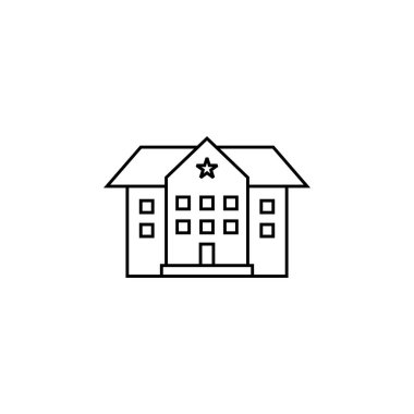 ev simgesi vektör illüstrasyonu