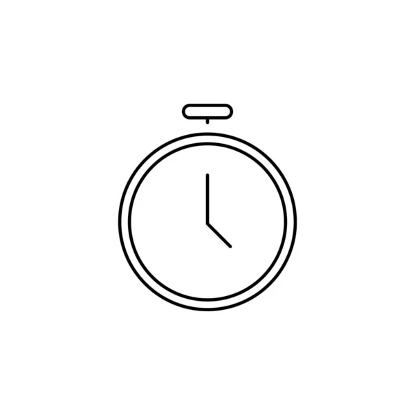 Illustration Vectorielle Icône Horloge — Image vectorielle