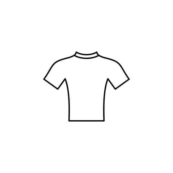 Shirt Ikonen Vektorillustration — Stock vektor