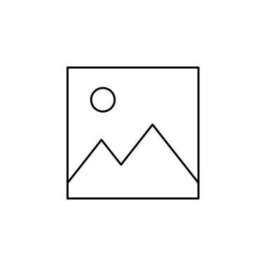 fotoğraf simgesi tasarımı, vektör illüstrasyonu.