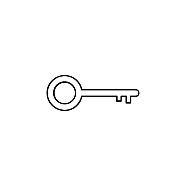 Векторна Ілюстрація Значка Ключа — стоковий вектор