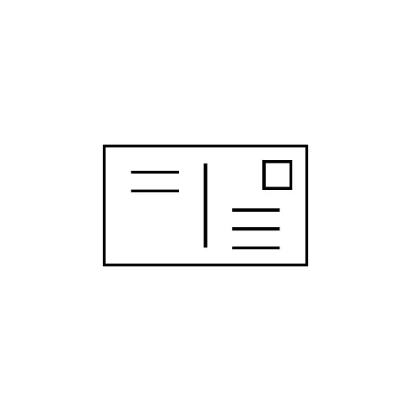 Векторна Ілюстрація Значка Літери — стоковий вектор