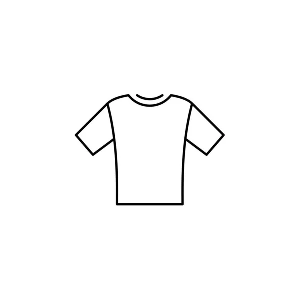 Shirt Ikon Vektor Illustration — Stock vektor