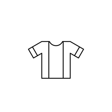 T gömlek simge vektör çizim