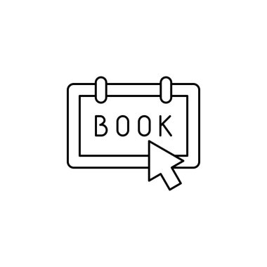 vector illustration of Booking, Ticket, Order icon