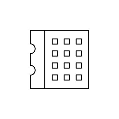 vector illustration of Calendar, Schedule, Date icon