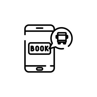 Booking, Ticket, Order line icon