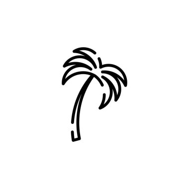 palm tree icon vector isolated on white background for your web and mobile app design, palms logo concept