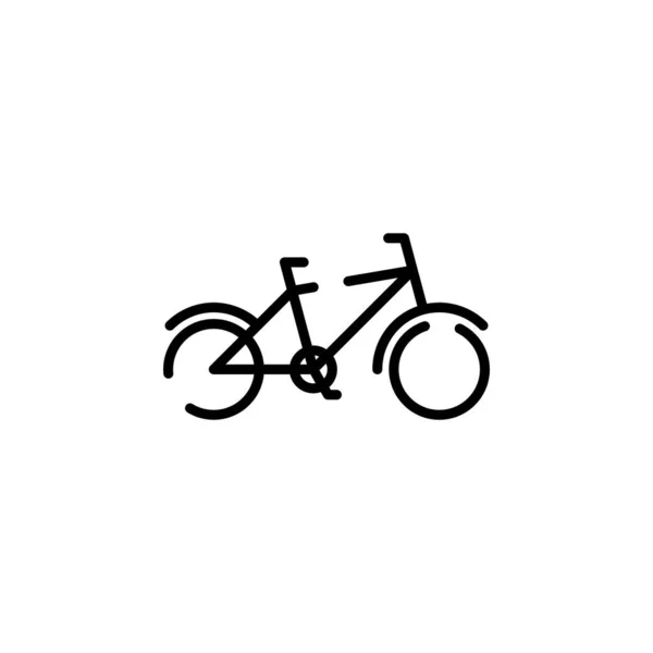 Fahrrad Icon Vektor Illustration — Stockvektor