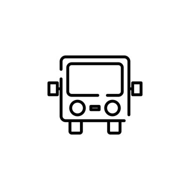 Car, Automobile, Transportation Dotted Line Icon Vector Illustration Logo Template. Suitable For Many Purposes.