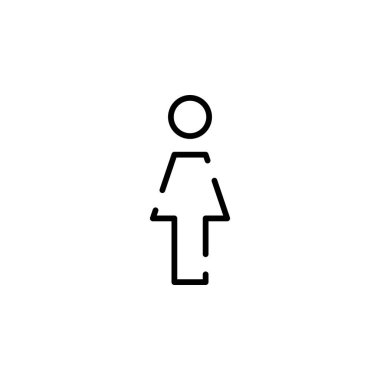 Shorts, Casual, Pants Dotted Line Icon Vector Illustration Logo Template. Suitable For Many Purposes.