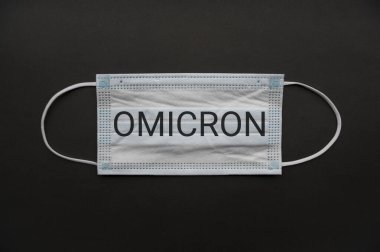 İzole Coronavirus veya COVID-19 tıbbi yüz maskesi