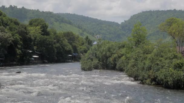 Άποψη Του Ποταμού Kamchay Που Αποτελεί Μέρος Του Εθνικού Πάρκου — Αρχείο Βίντεο