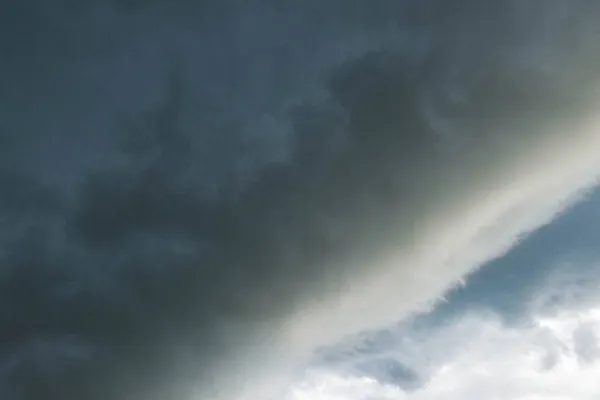 Úbočí Bouře Mrak Před Atmosférickou Frontou Předzvěstí Násilné Meteorologické Jevy — Stock fotografie