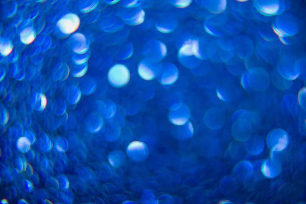 Texture Created Oval Blue Objects Effect Obtained Photographing Glitter Surface — Stock Photo, Image