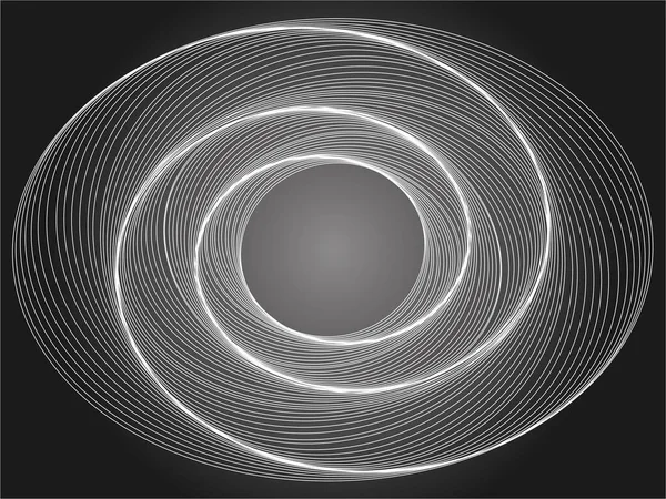 Eine Grafik Die Ein Oval Zeigt Das Durch Skalieren Und — Stockvektor