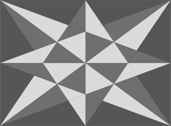 Vector Graphics Showing Texture Resulting Arrangement Transformation Triangles Gradient Applied — ストックベクタ