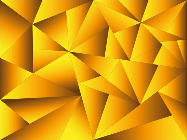 Vector Graphics Showing Texture Resulting Arrangement Transformation Triangles Gradient Applied — ストックベクタ