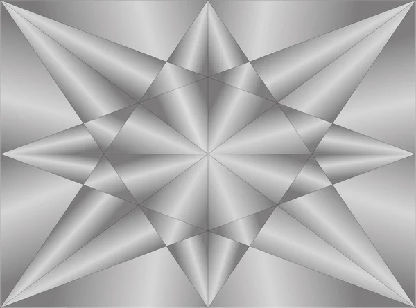 矢量图形显示了三角形排列和变换所产生的纹理 采用梯度法获得三维效果 — 图库矢量图片#