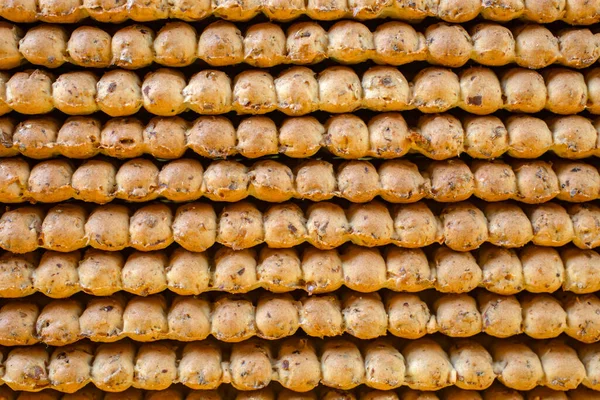 Зернові Печиво Складені Макро Текстури — стокове фото