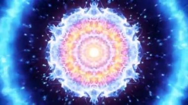 Işık Efekti Kaleydoskop çoklu renk döngüsünün 4k animasyonu