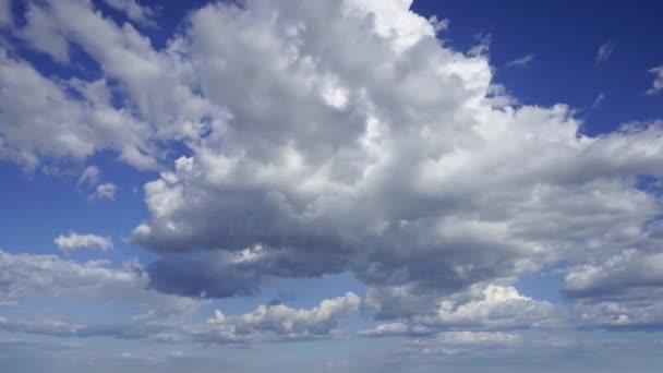 Nubes Cielo Paisaje Naturaleza Azul Time Lapse Video — Vídeo de stock