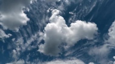 Bulutlar Gök Manzarası Mavi Zaman Hızı