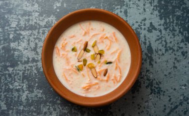 Havuç Kheer ya da payasam, Gajar ki Khir olarak da bilinir.