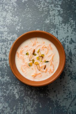Havuç Kheer ya da payasam, Gajar ki Khir olarak da bilinir.