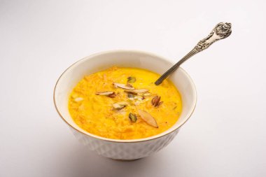 Havuç Kheer ya da payasam, Gajar ki Khir olarak da bilinir.