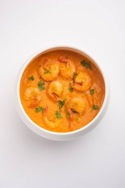 Kolambi Kalwan ya da Tikhle olarak da bilinen Goan Karidesleri ya da Karides Körisi ya da Zinga Masala