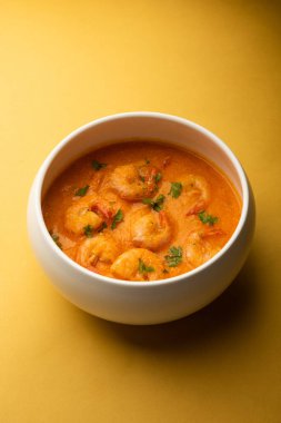 Kolambi Kalwan ya da Tikhle olarak da bilinen Goan Karidesleri ya da Karides Körisi ya da Zinga Masala