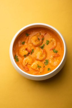 Kolambi Kalwan ya da Tikhle olarak da bilinen Goan Karidesleri ya da Karides Körisi ya da Zinga Masala