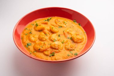 Kolambi Kalwan ya da Tikhle olarak da bilinen Goan Karidesleri ya da Karides Körisi ya da Zinga Masala