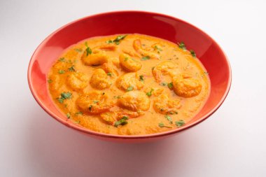 Kolambi Kalwan ya da Tikhle olarak da bilinen Goan Karidesleri ya da Karides Körisi ya da Zinga Masala