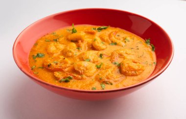 Kolambi Kalwan ya da Tikhle olarak da bilinen Goan Karidesleri ya da Karides Körisi ya da Zinga Masala