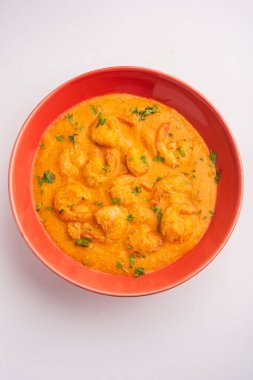 Kolambi Kalwan ya da Tikhle olarak da bilinen Goan Karidesleri ya da Karides Körisi ya da Zinga Masala