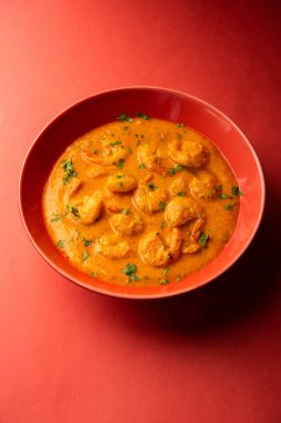 Kolambi Kalwan ya da Tikhle olarak da bilinen Goan Karidesleri ya da Karides Körisi ya da Zinga Masala