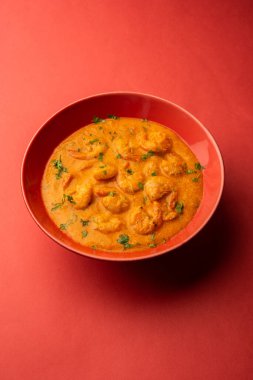 Kolambi Kalwan ya da Tikhle olarak da bilinen Goan Karidesleri ya da Karides Körisi ya da Zinga Masala