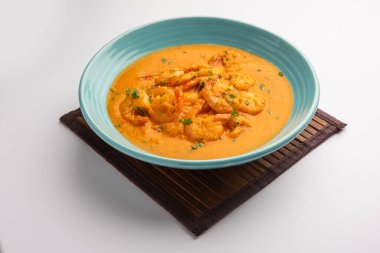 Kolambi Kalwan ya da Tikhle olarak da bilinen Goan Karidesleri ya da Karides Körisi ya da Zinga Masala