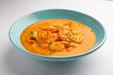 Kolambi Kalwan ya da Tikhle olarak da bilinen Goan Karidesleri ya da Karides Körisi ya da Zinga Masala