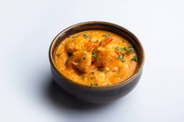 Kolambi Kalwan ya da Tikhle olarak da bilinen Goan Karidesleri ya da Karides Körisi ya da Zinga Masala