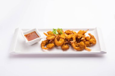 Karidesli börek veya karidesli bajji veya jheenga pakoda veya kolambi veya zinga pakora, Hint atıştırmalığı