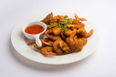 Karidesli börek veya karidesli bajji veya jheenga pakoda veya kolambi veya zinga pakora, Hint atıştırmalığı