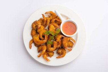 Karidesli börek veya karidesli bajji veya jheenga pakoda veya kolambi veya zinga pakora, Hint atıştırmalığı