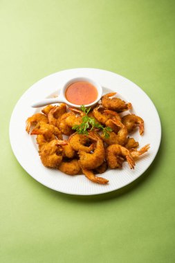 Karidesli börek veya karidesli bajji veya jheenga pakoda veya kolambi veya zinga pakora, Hint atıştırmalığı