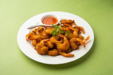 Karidesli börek veya karidesli bajji veya jheenga pakoda veya kolambi veya zinga pakora, Hint atıştırmalığı